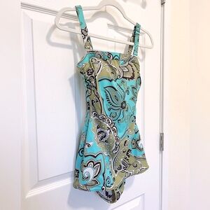 Vintage Paisley Swimsuit